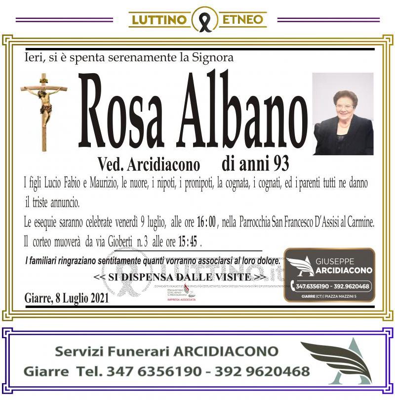 Rosa  Albano 